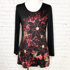 MCCC Sportswear Poinsettia Long Sleeve T-shirt